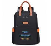 Sac À Dos Personnalisé pour Ordinateur Portable, Sac À Dos De Voyage pour Garçons et Filles, Sac D'école Personnalisé Sac D'ordinateur avec Nom Motif Imprimé Color1,37 * 28 * 12cm