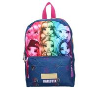 Sac à dos personnalisé Rainbow High pour fille | Sac à dos pour fille pour crèche, sport et loisirs dans les couleurs arc-en-ciel multicolores, Rainbow High (bleu foncé), 33 x 23 x 9 cm