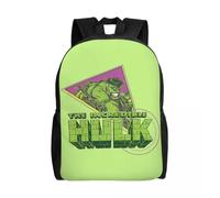 Sac à dos personnalisé The Incredible Hulk pour ordinateur portable, pour hommes et femmes, sac à dos décontracté pour écoliers, étudiants, sacs de dessin animé Noir