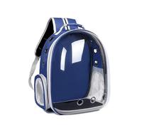 Sac à Dos Pet Spacecraft - Conception ventilée for Chats, Parfait for Les Aventures en déplacement(Blue)