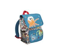 Sac à dos - Petits Monstres - Multicolore - 18,5 x 15 x 28,5 cm - Garçon - Primaire