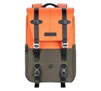 Sac à dos photo K&F Concept 20L orange et vert