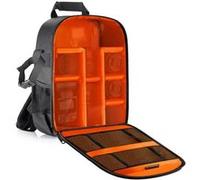 Sac à dos photo Neewer - Compartiments réglables - Noir & Orange Noir et Orange G