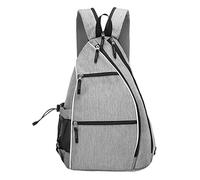 Sac à dos Pickleball, sac de tennis réglable avec crochet de clôture, sac de sécurité pour voyage, jeux de tennis, aller à la salle de sport