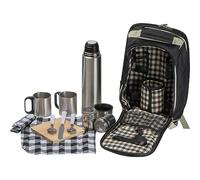 Sac à dos pique-nique pour 2 personnes avec compartiment isotherme sans couverture de pique-nique