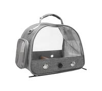 Sac à dos pliable pour perroquets | Cage de voyage portable pour perroquets, perruches, petits oiseaux, lapins, sac de transport pour animaux de compagnie avec ventilation pour aventures