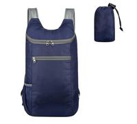 Sac à Dos Pliable Ultra Léger, Sac à dos de Voyage Étanche, Petit Sac à Dos de Randonnée Homme Femme Sac à Dos Trekking Voyage Backpack Packable Daypack Travel pour Randonnée, Cyclisme (Bleu foncé)