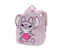 Disney Lilo et Stitch Angel Heart-Sac à dos Plush, Rose