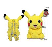 Sac A Dos Pokemon En Peluche Pikachu Mimiqui, Evoli, Mew, Ectoplasma, Ronflex, Cartable Souple, Cadeau Pour Enfants, Haute Qualite, 35 Cm
