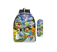 Sac à dos Pokemon Ensemble de sacs à dos pour étudiants deux pièces modélisé de 1