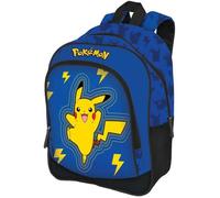 Sac à dos - Pokémon - Pikachu - 35 cm - 2 compartiments - Licence officielle