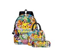 Sac à dos Pokemon Set de sacs à dos pour étudiants trois pièces
