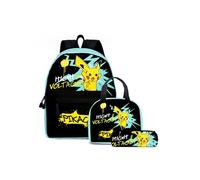 Sac à dos Pokemon Set de sacs à dos pour étudiants trois pièces modélisé de 3