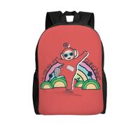 Sac à dos polyvalent des Teletubbies, lavable, style décontracté, pour écoliers, tendance, en tissu Oxford, unisexe, HXN3131 Noir