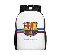 Sac à dos polyvalent Futbol Club Barcelona, lavable, style décontracté, pour écoliers, étudiants, tendance, en tissu Oxford, unisexe-XTYD9805 Noir