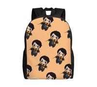 Sac à dos polyvalent Harry Potter, lavable, style décontracté, pour écolier, tendance, en tissu Oxford, unisexe, HXN2812 Noir