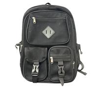 Sac à dos polyvalent robuste et stylé pour un usage quotidien scolaires et activités de plein air avec une conception durable (Black, One Size)