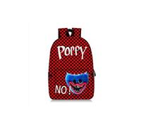 Sac à dos Poppy Playtime pour Enfants Cadeaux pour Garçon (SD1546) 28*14*47 cm Rouge
