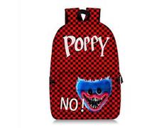 Sac à dos Poppy Playtime pour Enfants Cadeaux pour Garçon (SD1546) 28*14*47 cm Rouge