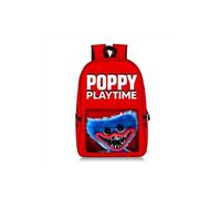 Sac à dos Poppy Playtime pour Enfants Cadeaux pour Garçon (SD1547) 28*14*47 cm Rouge