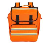 Sac à dos portable avec feu orange - Sac à dos pour enfants de basket-ball contre l'incendie | Sac à dos anti-incendie de grande capacité en tissu Oxford avec plusieurs poches, sac à dos scolaire