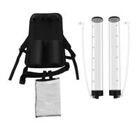 Sac à dos portable de distribution de boissons - Capacité de 6 L - Double système de tubes - Transparence - Marquages de mesure - Boissons froides - Double tube distributeur de boissons