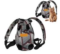 Sac à dos portable pour chien et chat avec large bandoulière rembourrée pour voyage, conduite, promenade, sortie