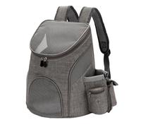 Sac à dos portable respirant pliable pour animal domestique avec fermeture éclair pour petits chiens et chiots