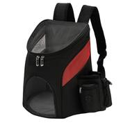 Sac à dos portable respirant pliable pour animal domestique avec fermeture éclair pour petits chiens et chiots