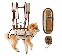 Sac à Dos Porte-Chien Sac À Dos Ajustable avec Une Longe De Traction 1,5 M