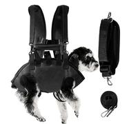 Sac à Dos Porte-Chien Sac À Dos Ajustable avec Une Longe De Traction 1,5 M
