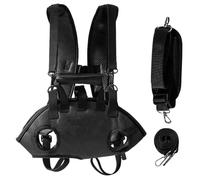 Sac À Dos Porte-Chien Sac À Dos Ajustable avec Une Longe De Traction 1,5 M