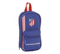 Sac À Dos Porte-Crayon Atlético Madrid Blue Marine (33 Pièces)