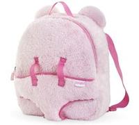 Sac à Dos Porte-Poupon Peluche Rose pour poupon 30 cm Rose G