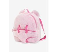 Sac à dos porte poupon peluche rose rose TU