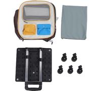 Sac à dos pour animaux de compagnie avec roues 2 en 1 fenêtre respirante grande capacité portable Rolling Cat Dog -Bag pour voyager bleu