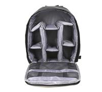 Sac à dos pour appareil photo reflex numérique/SLR/photographie sans miroir, trépied, sac de transport pour appareil photo reflex numérique avec coussin épais - Sac à dos étanche pour appareil photo