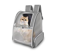 Sac à dos pour chat approuvé par les compagnies aériennes - Ventilation complète pour chats/petits chiots, voyage et randonnée