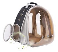 Sac à Dos pour Chat Interfashioner® avec Une capacité de 9 kg, Extension Avant avec fenêtre Bulle Transparente pour Transporter des Chats de Petite à Grande Taille.