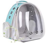 Sac à Dos pour Chat Interfashioner® avec Une capacité de 9 kg, Extension Avant avec fenêtre Bulle Transparente pour Transporter des Chats de Petite à Grande Taille.