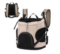 Sac à dos pour chat - Respirant Grand | Sac de transport - Fournitures portables multifonctions pour animaux de compagnie - Pour chiots Gris Pack de 1 Accessoires Sûr Qualité Professionnelle Design Er