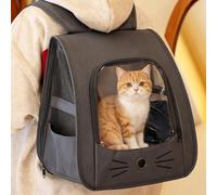Sac à dos pour chat, sac de transport pour chat, sac à dos respirant pour animal domestique, 35 cm
