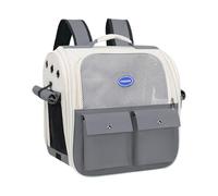 Sac à dos pour chaton - Sac à dos pour chat - Sac à dos animal en maille respirante avec plusieurs poches - Chats de transport de chats, porteur de lapin, sac pour chat P