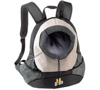 Ferplast KANGOO Sac à dos pour chiens. Deux mesures. LARGE - 41.5 x 20 x h 43 cm - Gris)