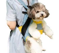 Sac à dos pour chien: poche de rangement extensible, intérieur doux, coque en tissu léger, design ergonomique, paquet portable pour le transport d'animaux de compagnie | Pour c