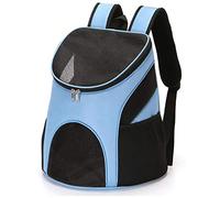 Sac à Dos Pour Chien Transporteur de Sac Pour Chat Ventilation Sangle RéGlable Respirante Pour Transporter Des Animaux Jusqu'à 3 KG Aller Se Promener, Voyager/bleu / 300×240×330mm