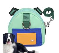 Sac à dos - Pour chiens à porter avec une grande capacité de stockage Sac à | Harnais de selle pour animal domestique - 12 x 12 x 5 cm - Pour voyage, camping, course à pied, voyage, camping