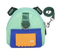 Sac à dos pour chiens - Harnais pour animal de compagnie, sac de transport confortable pour animaux de compagnie, sac à dos pour chiens, harnais de selle pour chien, confortable pour les voyages, la