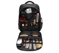 Sac à dos pour coiffeur - Sac de rangement pour tondeuse à cheveux, trousse de rangement, sac à dos de voyage, sac de voyage pour coiffeur de grande capacité, sac de rangement