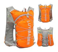 Sac à Dos pour Eau Courante, Gilet de Course avec vessie d'eau Sac à Dos | Réfléchissant Bandoulière réglable pour le cyclisme, la randonnée, les sentiers, la cour